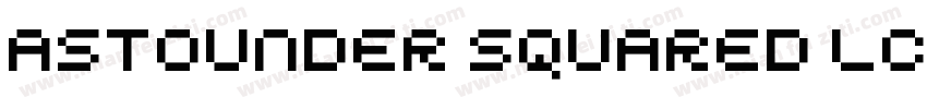 Astounder Squared LC BB Regular字体转换